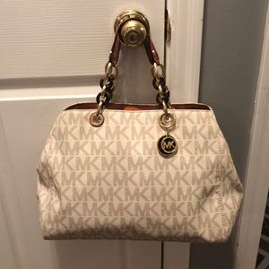 Michael Kors leather handbag